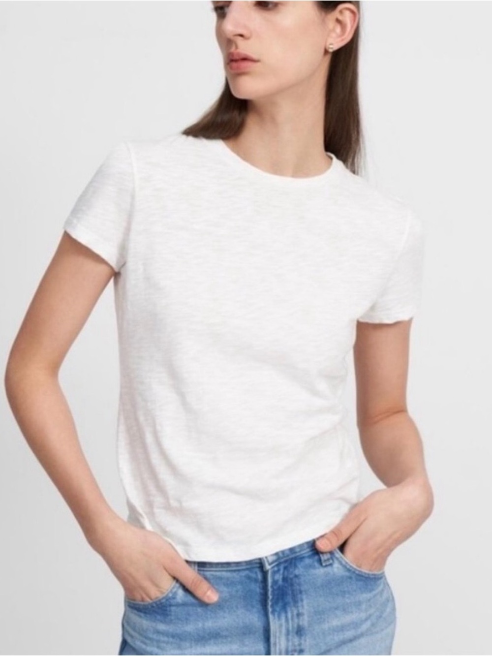 Theory Tilma Cotton Short Sleeve Tee